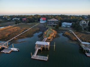 Folly Beach , South Carolina beach front family home vacation rental