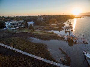 Folly Beach , South Carolina beach front family vacation rental