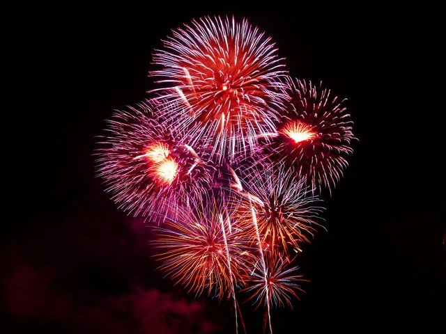 Watch Fireworks on Folly Beach