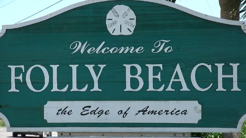 Folly Beach Sign